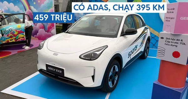 Geely EX2 giá từ 459 triệu tại Việt Nam, chạy gần 400 km, có đủ ADAS