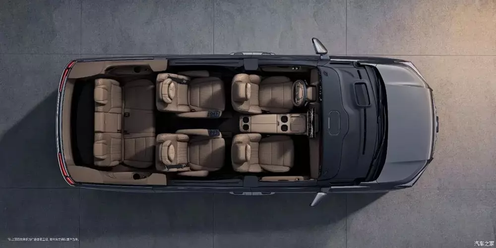 Bố cục nội thất của GAC M8 PHEV L 2027 Bố cục nội thất của GAC M8 PHEV L 2027