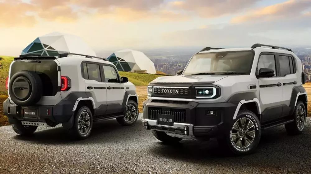 Toyota Land Cruiser FJ với gói phụ kiện Modellista Toyota Land Cruiser FJ với gói phụ kiện Modellista