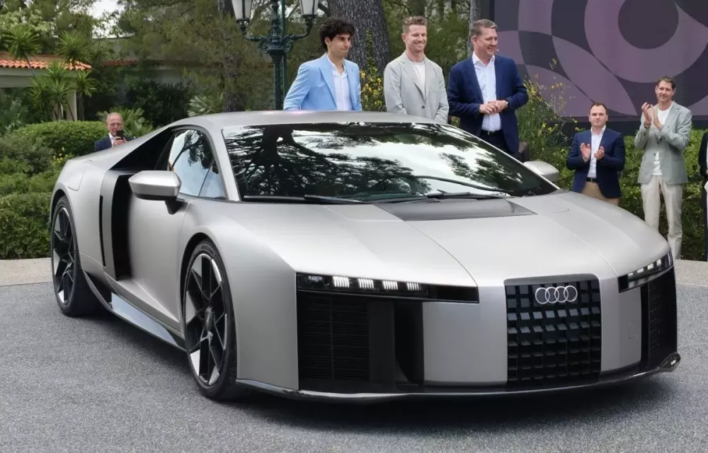 Siêu xe Audi Nuvolari hoàn toàn mới bất ngờ trình làng, kế nhiệm R8 với sức mạnh từ Lamborghini - Ảnh 1. Siêu xe Audi Nuvolari hoàn toàn mới bất ngờ trình làng, kế nhiệm R8 với sức mạnh từ Lamborghini - Ảnh 1.