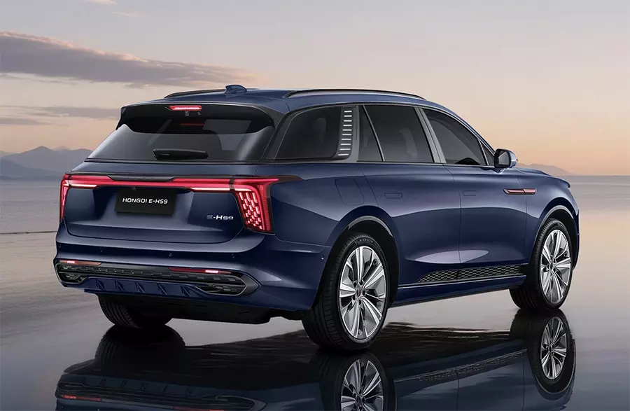 hongqi-e-hs9-10-a0f3 Hongqi E-HS9 được trang bị 2 mô-tơ điện và hệ dẫn động 4 bánh