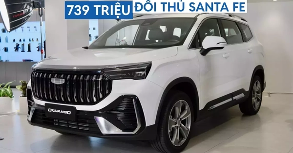SUV 7 chỗ Geely Okavango chào sân Việt Nam với giá từ 739 triệu cùng ưu đãi 50% phí trước bạ
