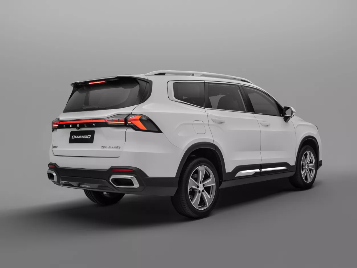 SUV 7 chỗ Geely Okavango chào sân Việt Nam với giá từ 739 triệu cùng ưu đãi 50% phí trước bạ - Ảnh 2. SUV 7 chỗ Geely Okavango chào sân Việt Nam với giá từ 739 triệu cùng ưu đãi 50% phí trước bạ - Ảnh 2.