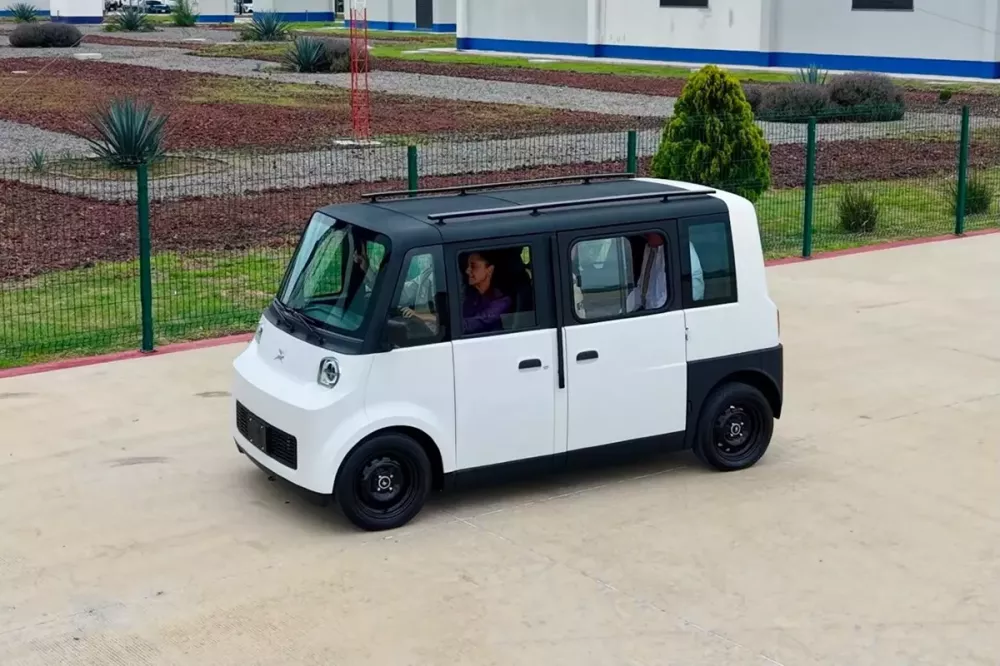 Olinia Uno - xe điện nội địa đầu tiên của Mexico, chở được 6 người và có giá dưới 300 triệu đồng - Ảnh 2. Olinia Uno - xe điện nội địa đầu tiên của Mexico, chở được 6 người và có giá dưới 300 triệu đồng - Ảnh 2.