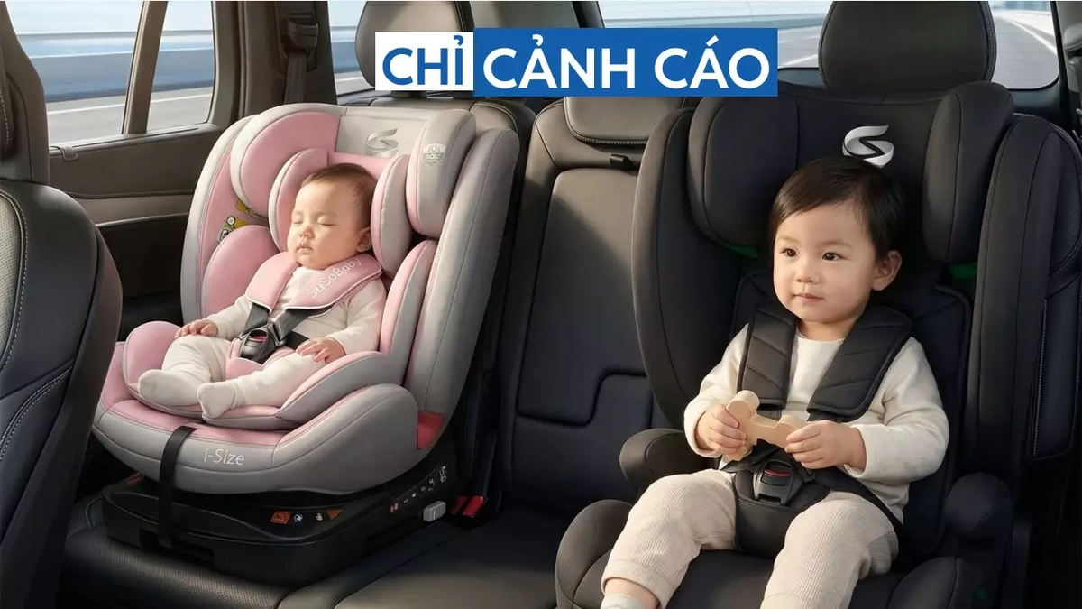 Thay đổi hình thức xử phạt hành vi không trang bị ghế an toàn cho trẻ em trên ô tô