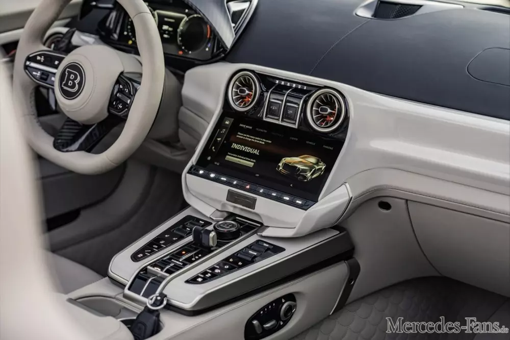 Nội thất của Bodo Cabriolet vẫn giữ lại nhiều chi tiết của Aston Martin Vanquish