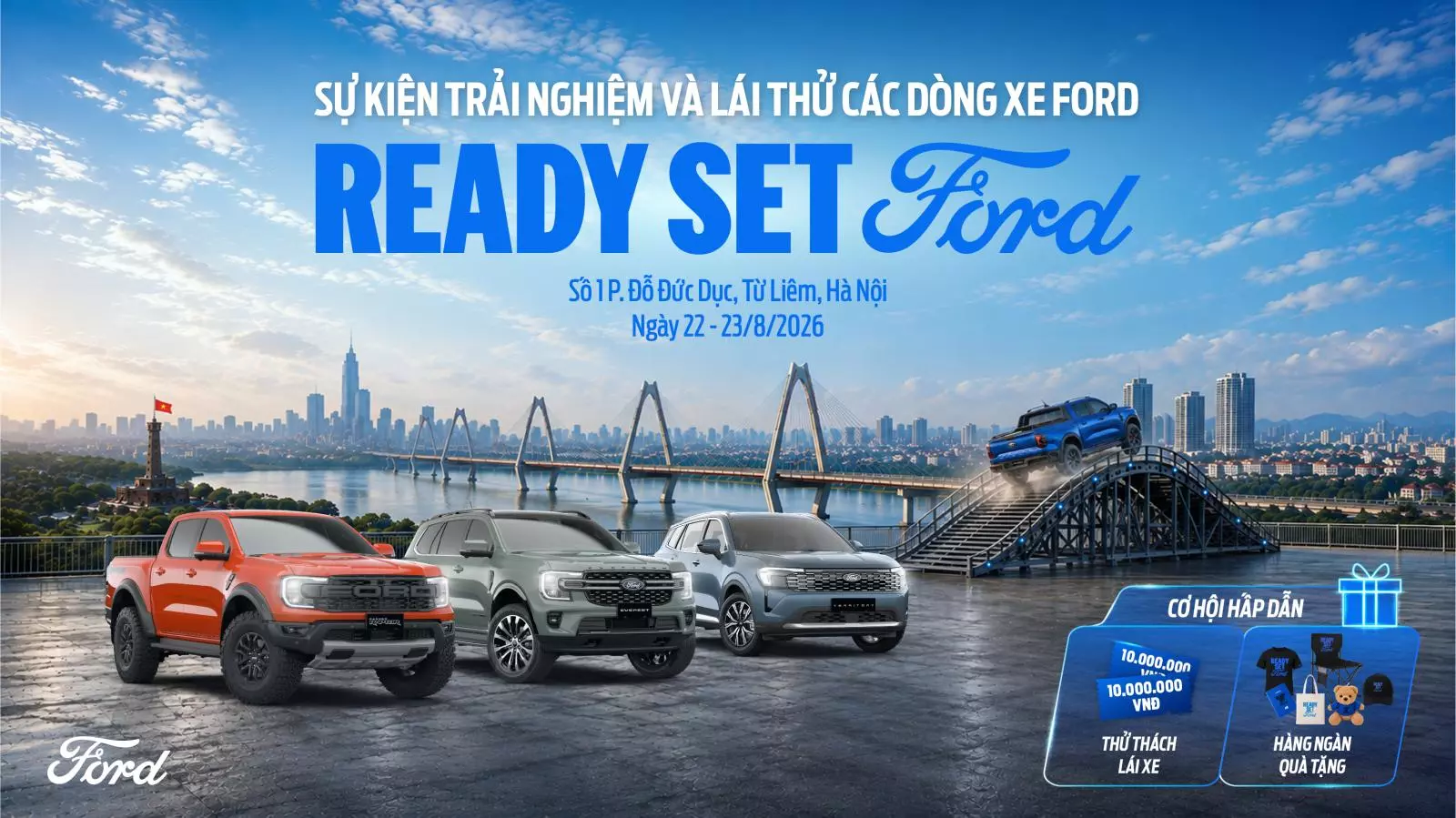 kv-ready-set-ford-3b98 hành trình trải nghiệm xe Ford .