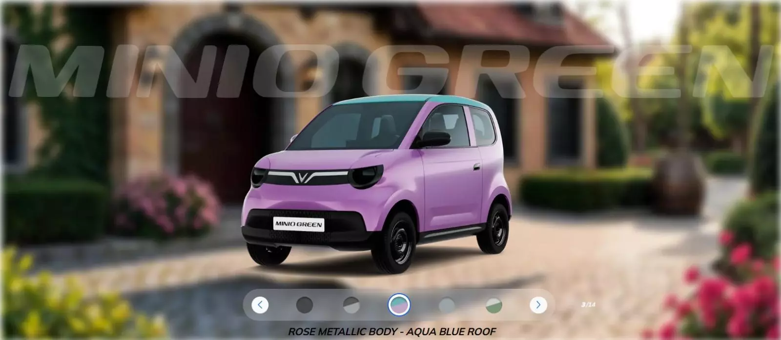 Minio Green có nhiều tùy chọn phối màu hai tông1.