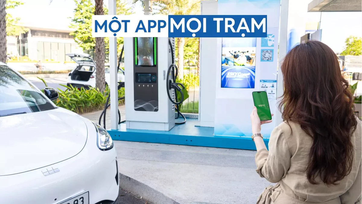 VETC ra mắt hệ sinh thái sạc mở theo mô hình eRoaming