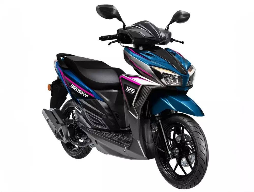 Xe ga Kawasaki Brusky 125 ra mắt phiên bản 2026, cạnh tranh Honda Air Blade - Ảnh 3.