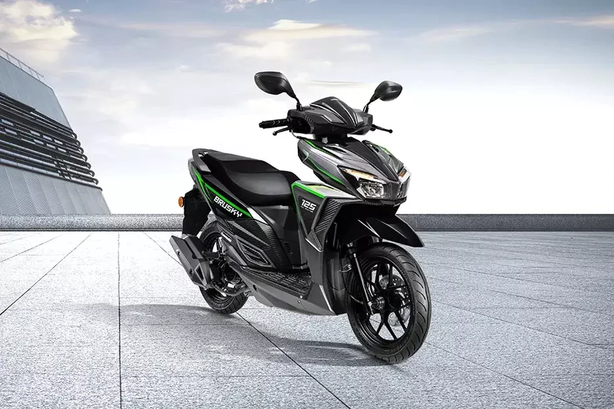 Xe ga Kawasaki Brusky 125 ra mắt phiên bản 2026, cạnh tranh Honda Air Blade