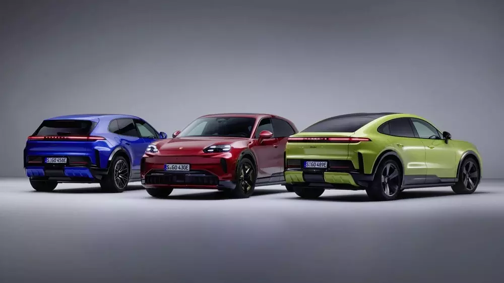 porsche-cayenne-electric-2027-2ebf Porsche Cayenne Electric 2027 có tổng cộng 105 lựa chọn màu sắc