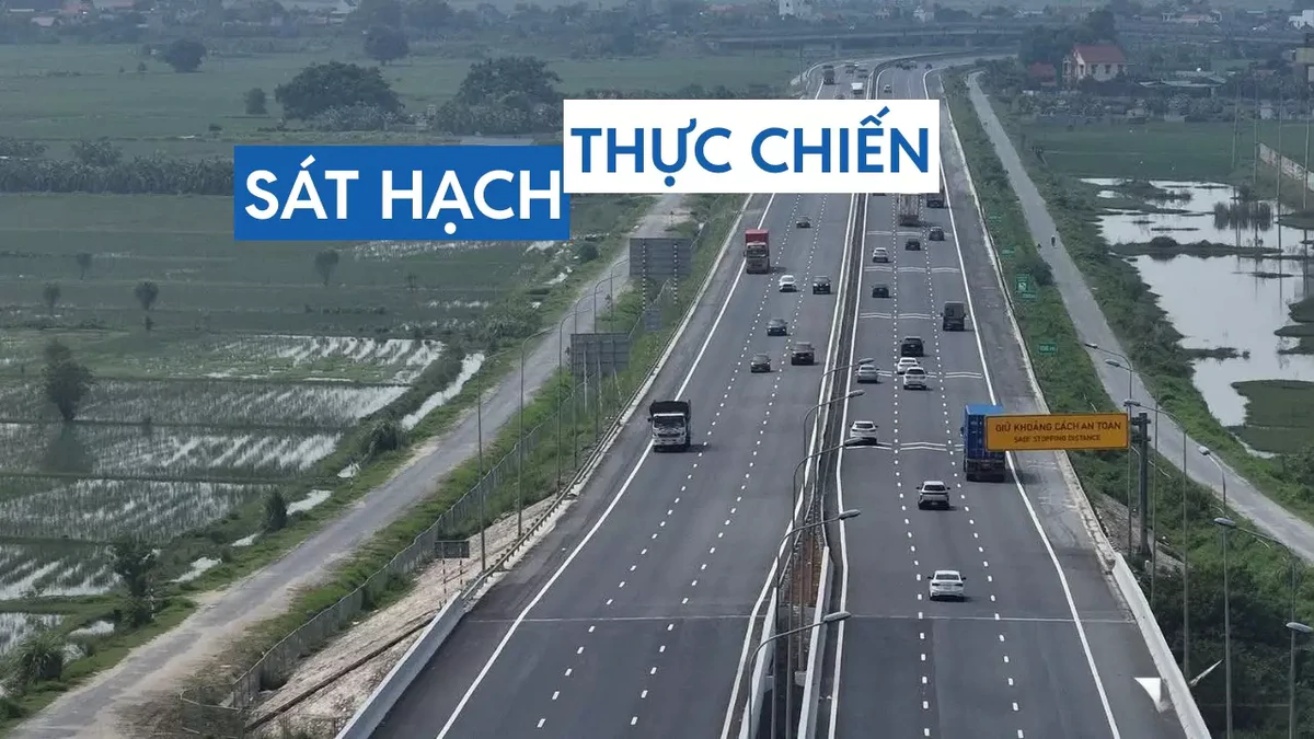 Sát hạch lái xe từ 1/3/2027: Giữ khoảng cách an toàn trở thành bài thi bắt buộc