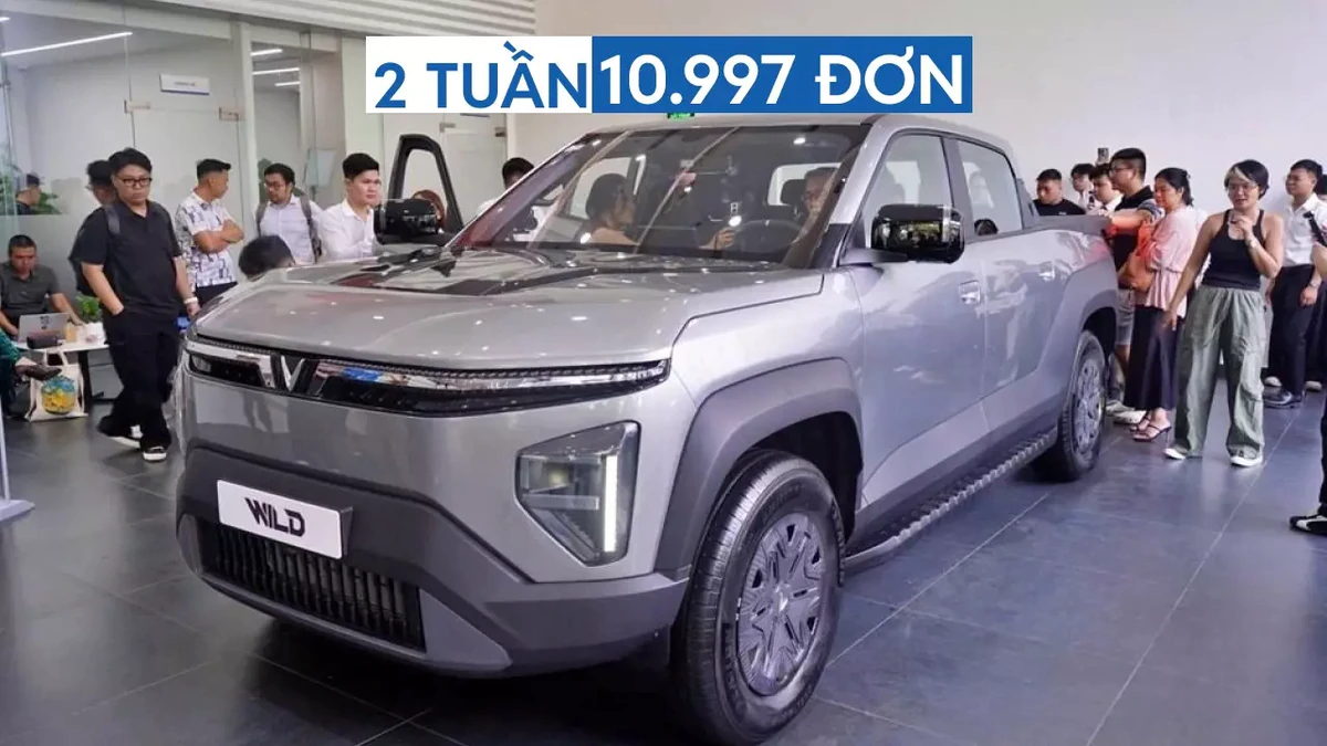VinFast VF Wild nhận 10.997 đơn đặt cọc sau hai tuần mở bán