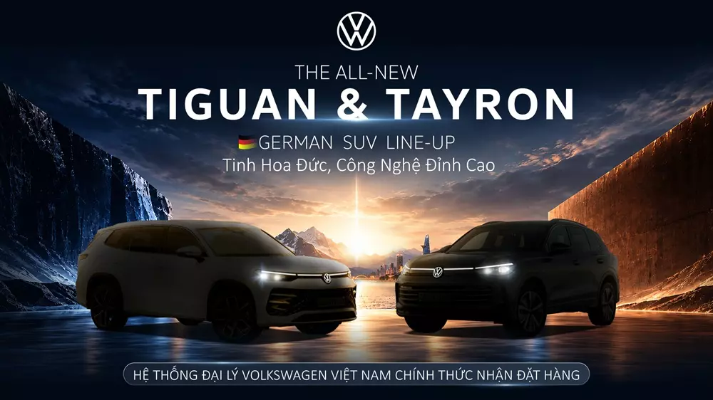 volkswagen-tiguan-va-tayron-908f Volkswagen Việt Nam chính thức nhận cọc cho bộ đôi SUV mới